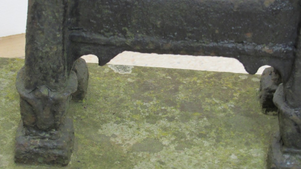 Early Victorian boot scrapper View IV