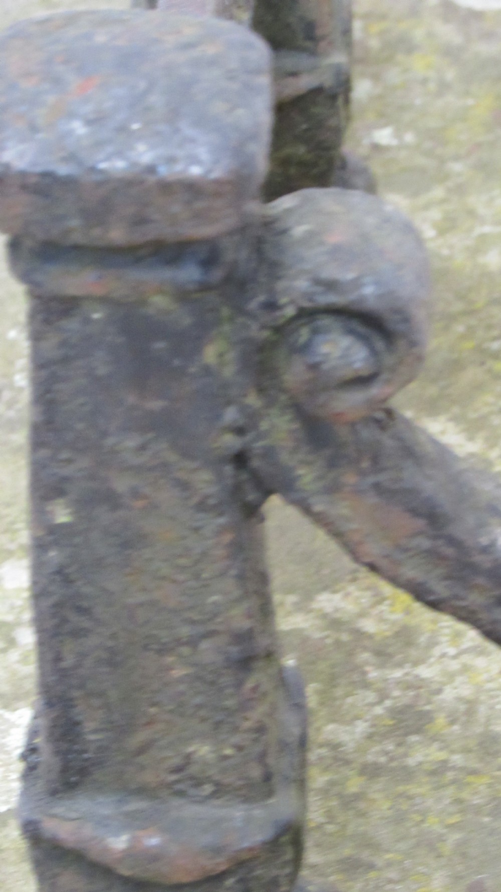 Early Victorian boot scrapper View IX