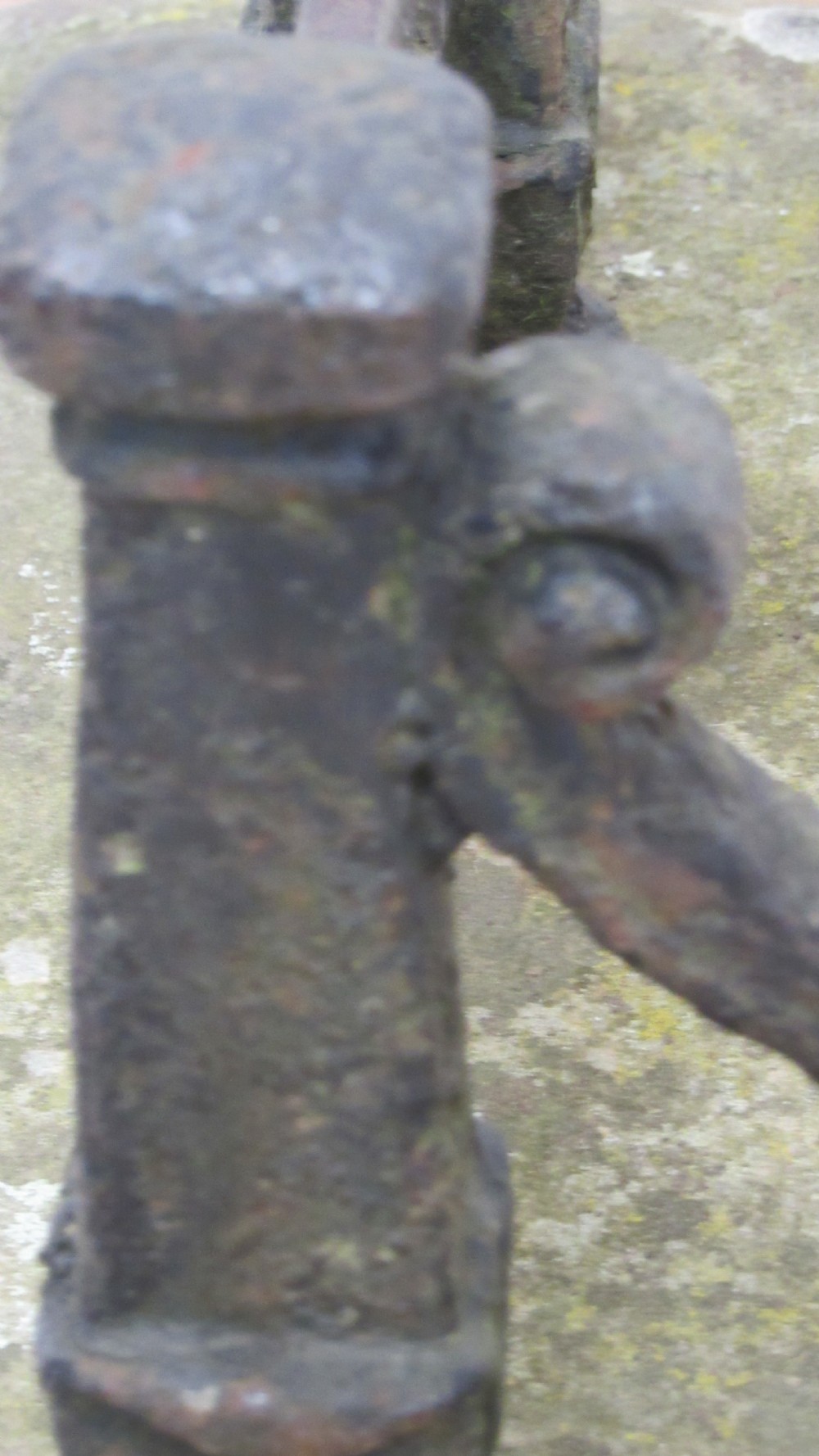Early Victorian boot scrapper View X