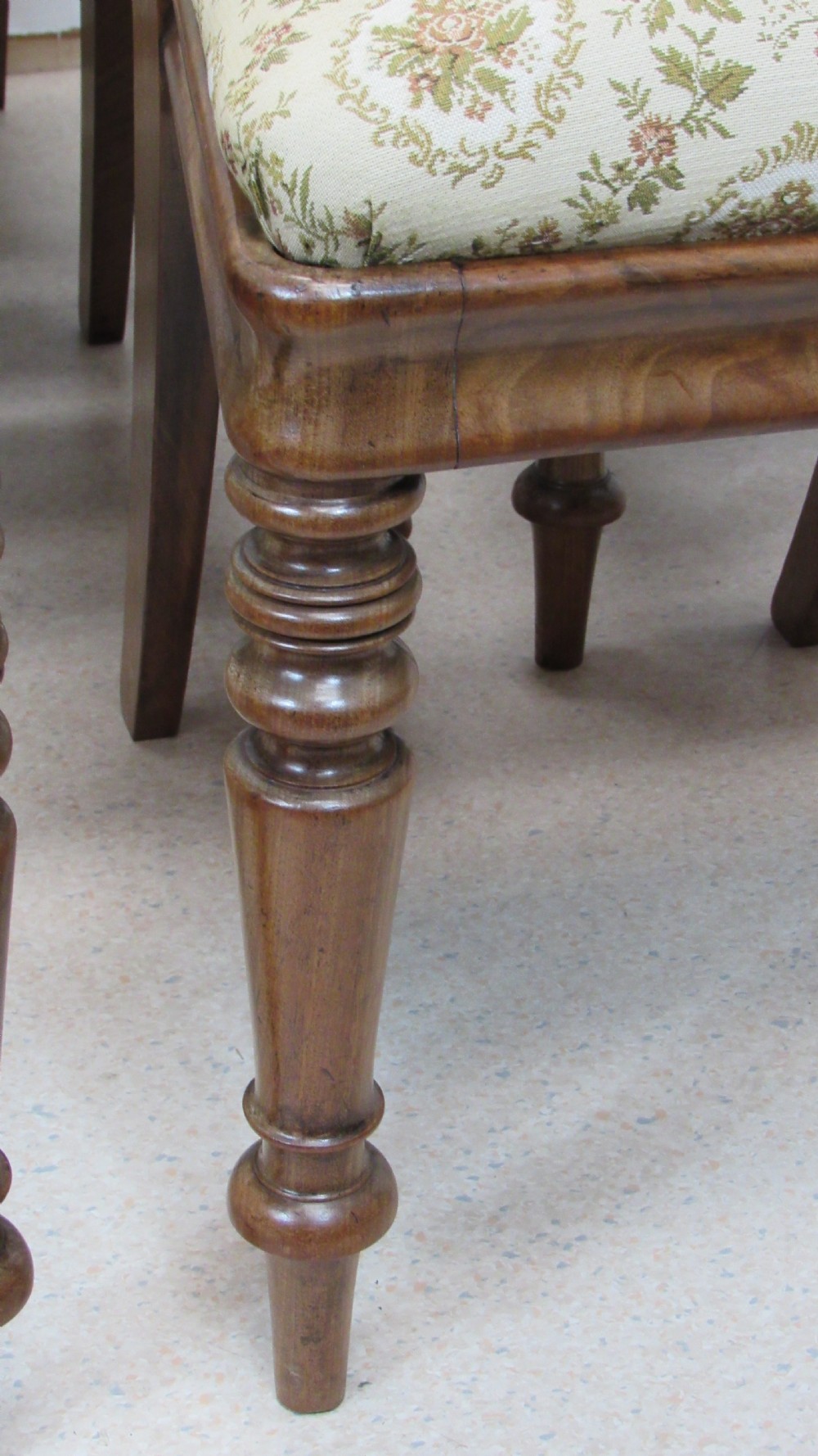 Set of 8 mahogany chairs  View IV