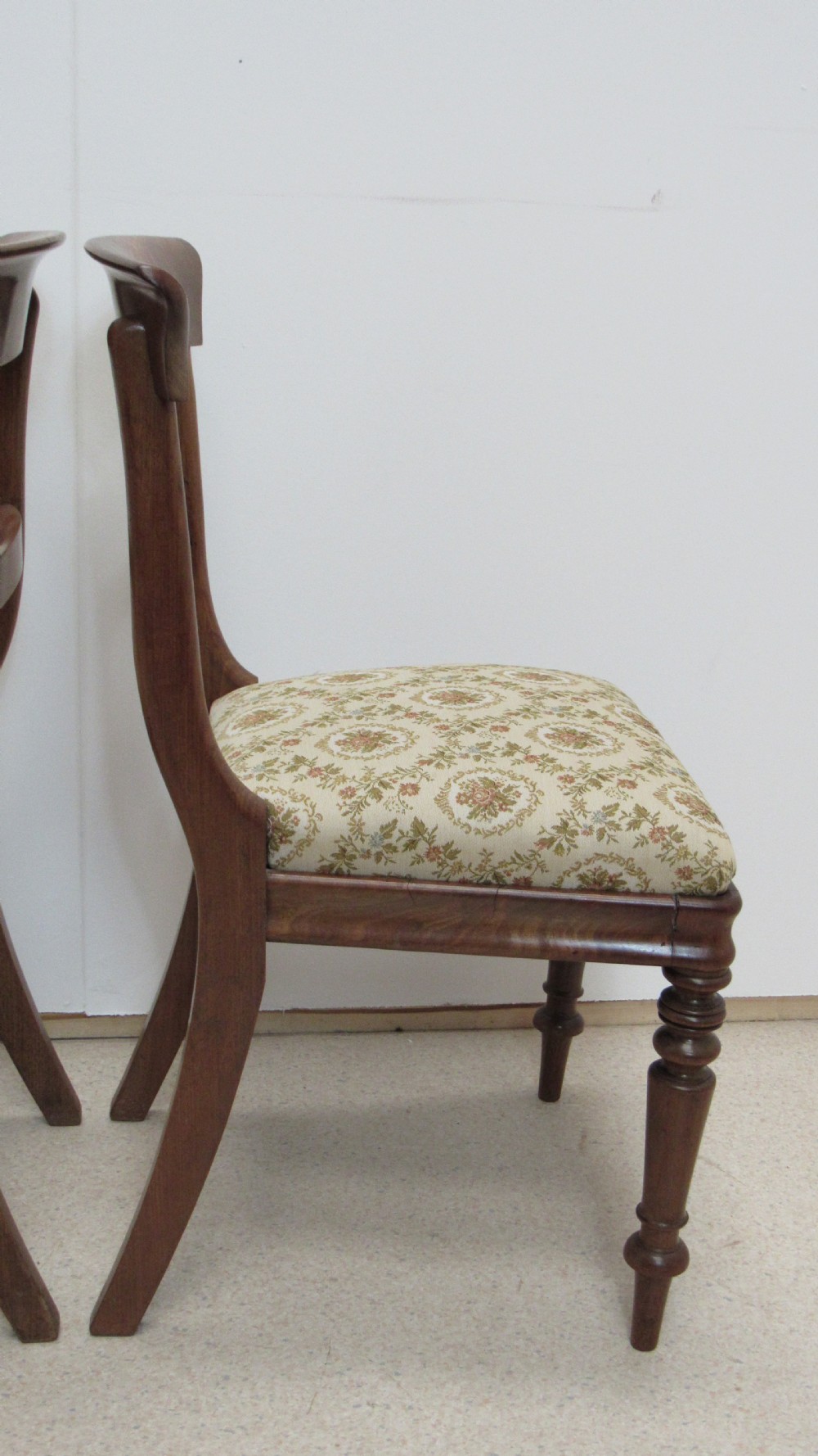 Set of 8 mahogany chairs  View VII