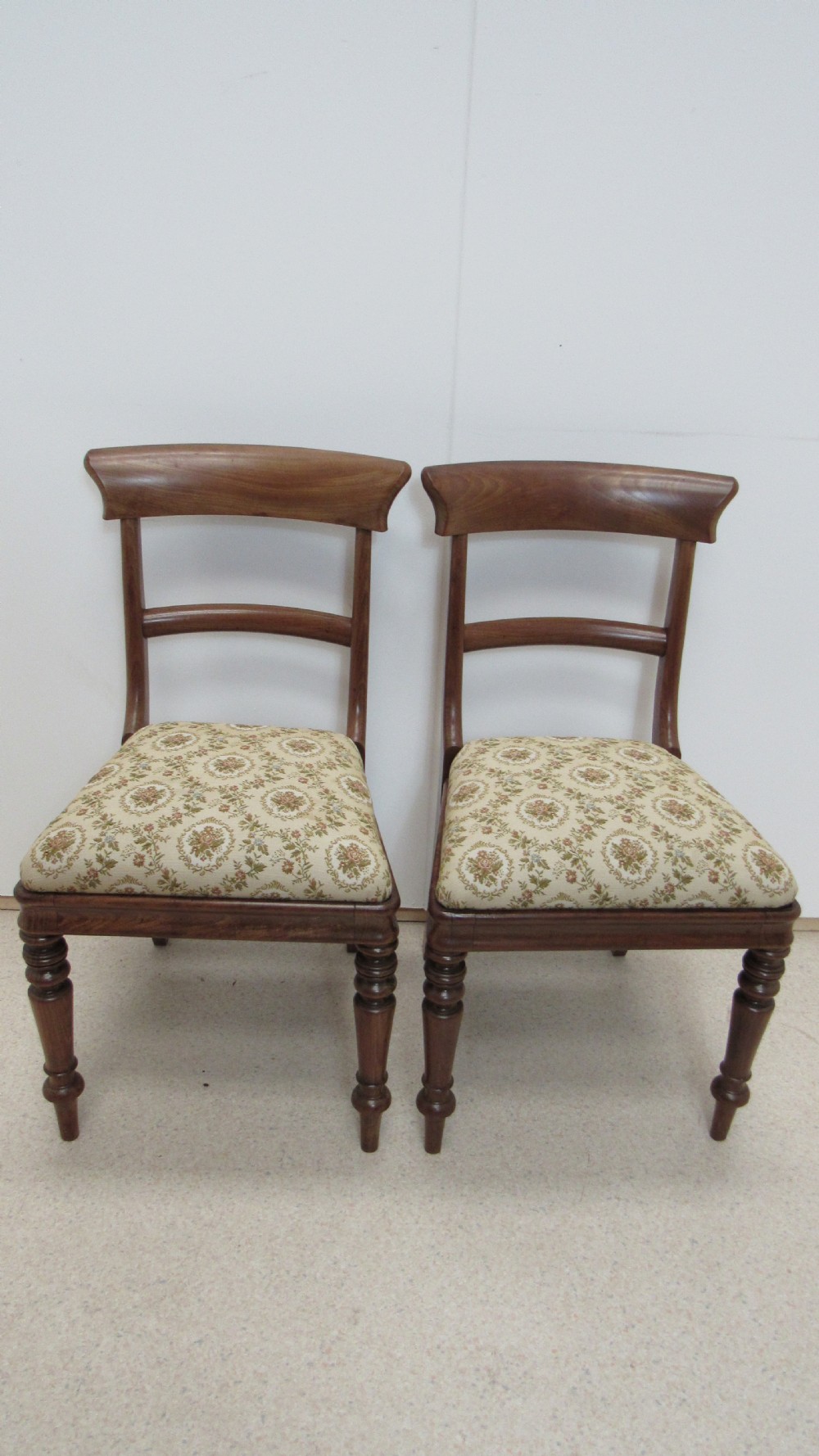 Set of 8 mahogany chairs  View IX