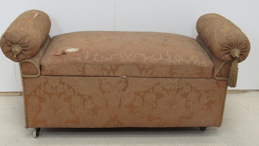 Unusual large ottoman 