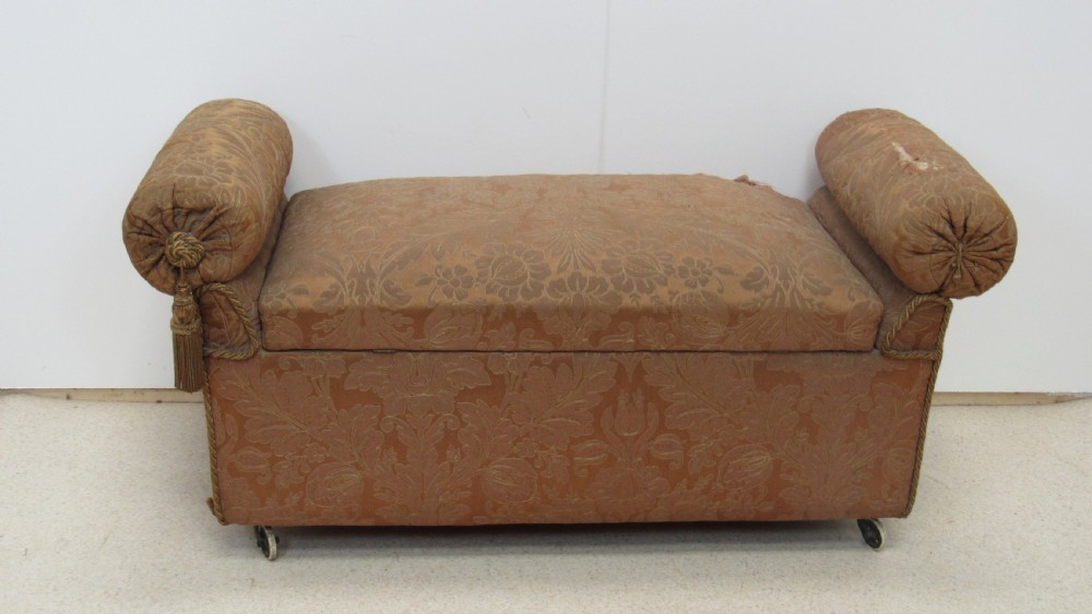 Unusual large ottoman  View X