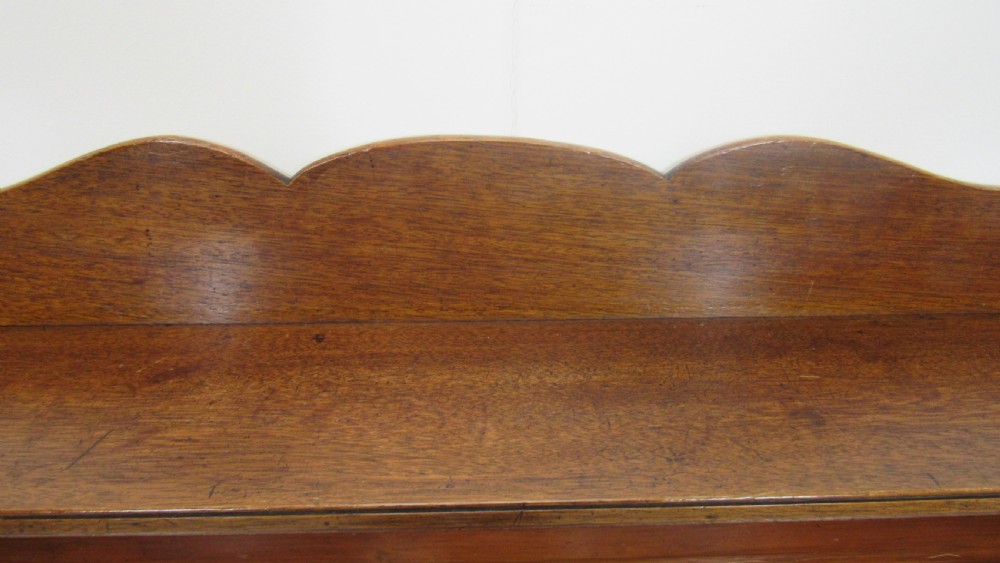 Georgian mahogany waterfall bookcase  View IX