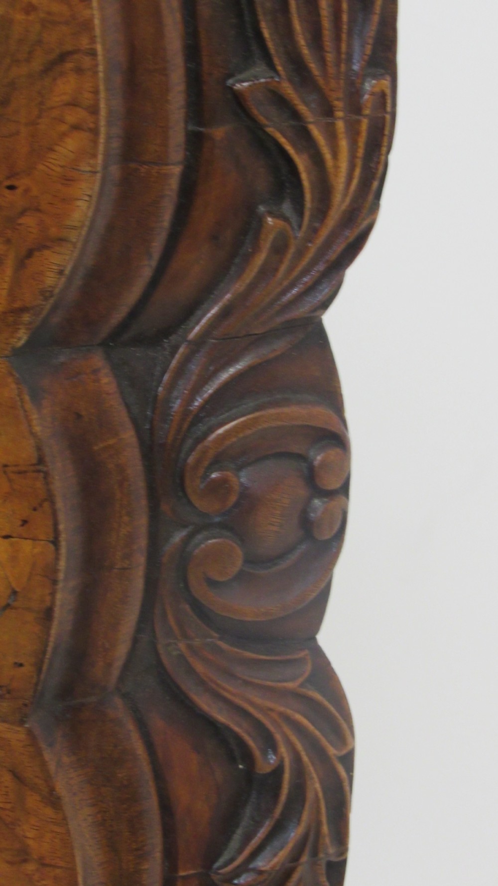 Superb walnut Irish centre table  View III