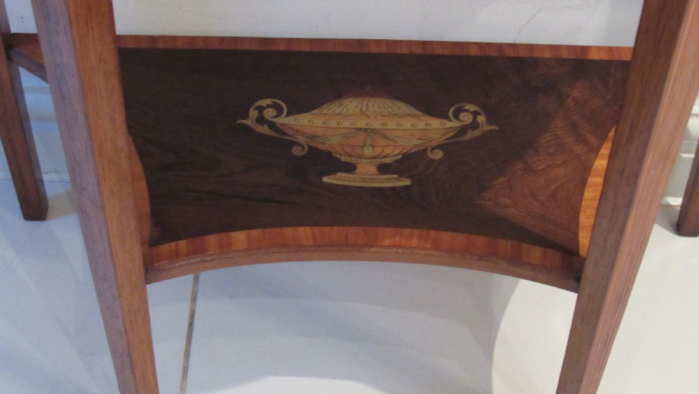 Superb inlaid console table  View IV
