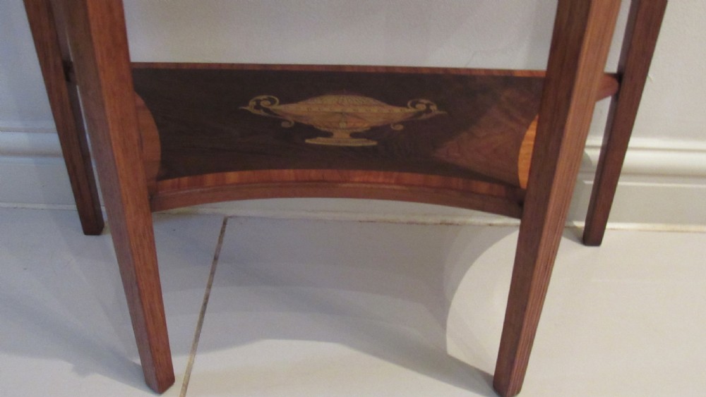 Superb inlaid console table  View IX