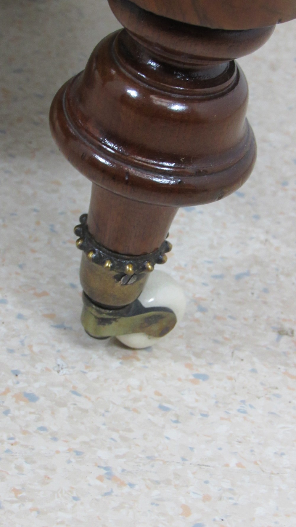 Victorian burr walnut canterbury  whatnot  View XII
