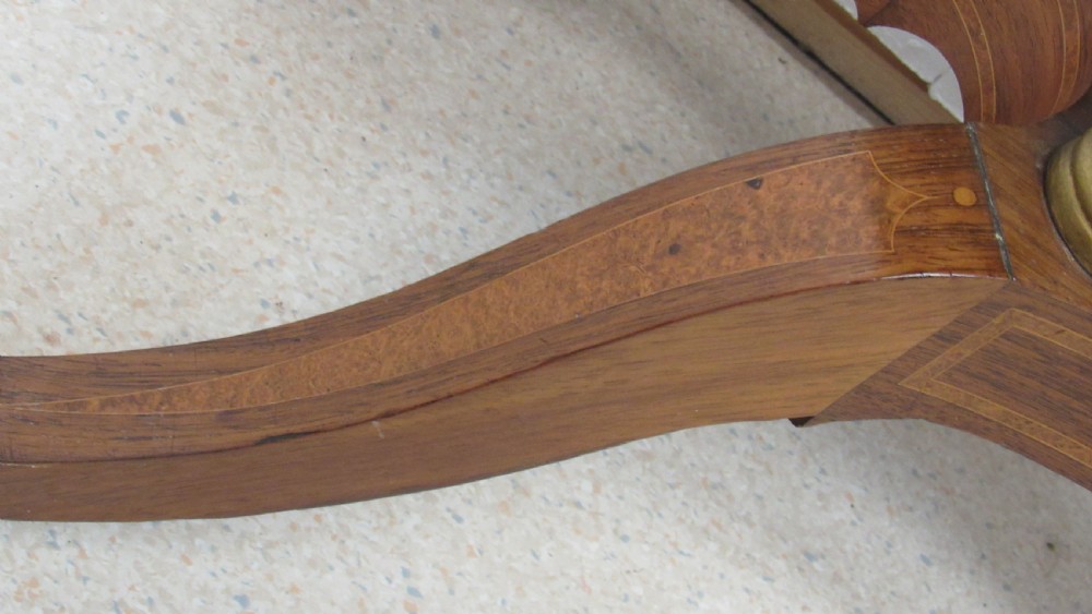 Wonderful rosewood card table View V