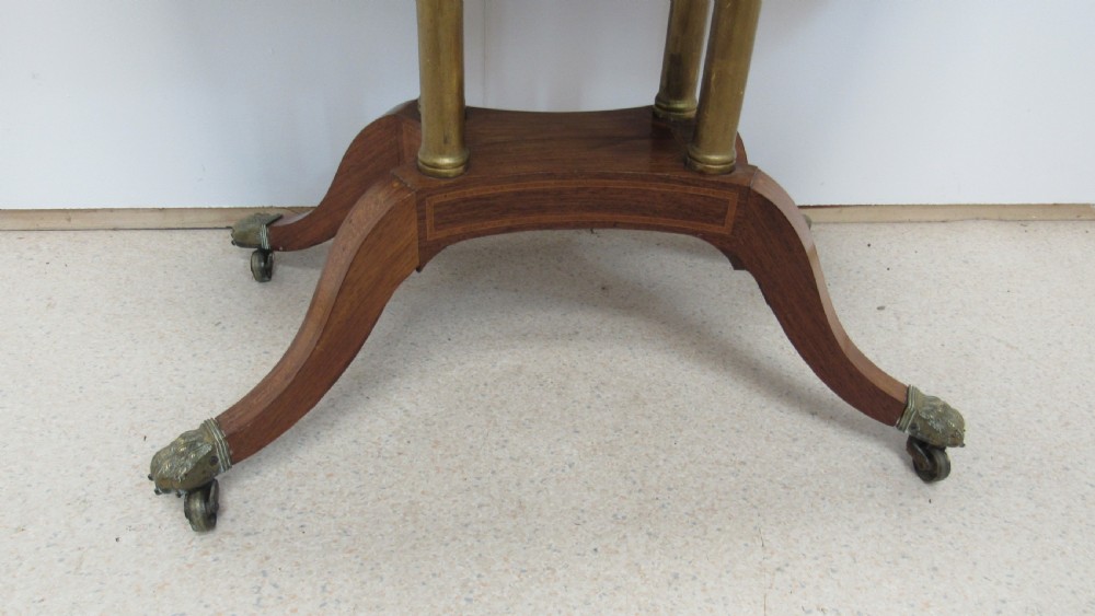 Wonderful rosewood card table View VI