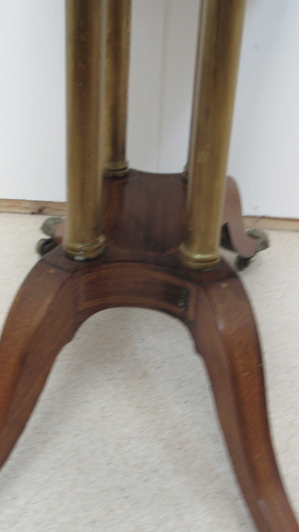 Wonderful rosewood card table View XVI