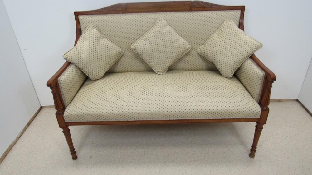 Superb elegant satinwood sofa  View VII