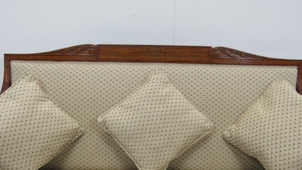 Superb elegant satinwood sofa  View IX