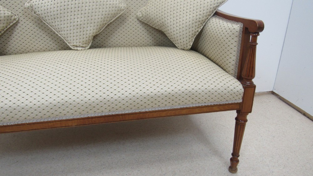 Superb elegant satinwood sofa  View X