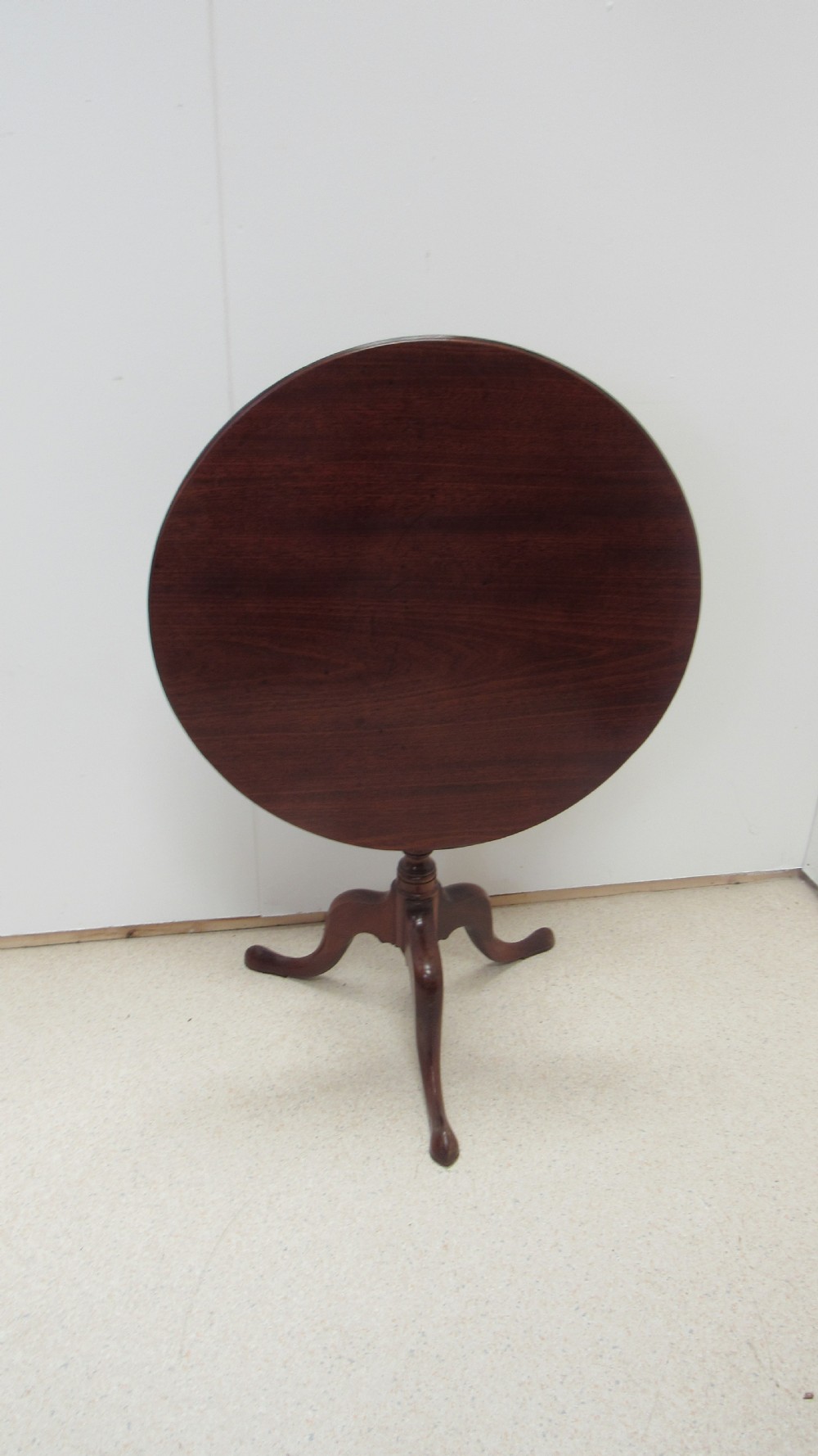 Georgian mahogany tripod table View II