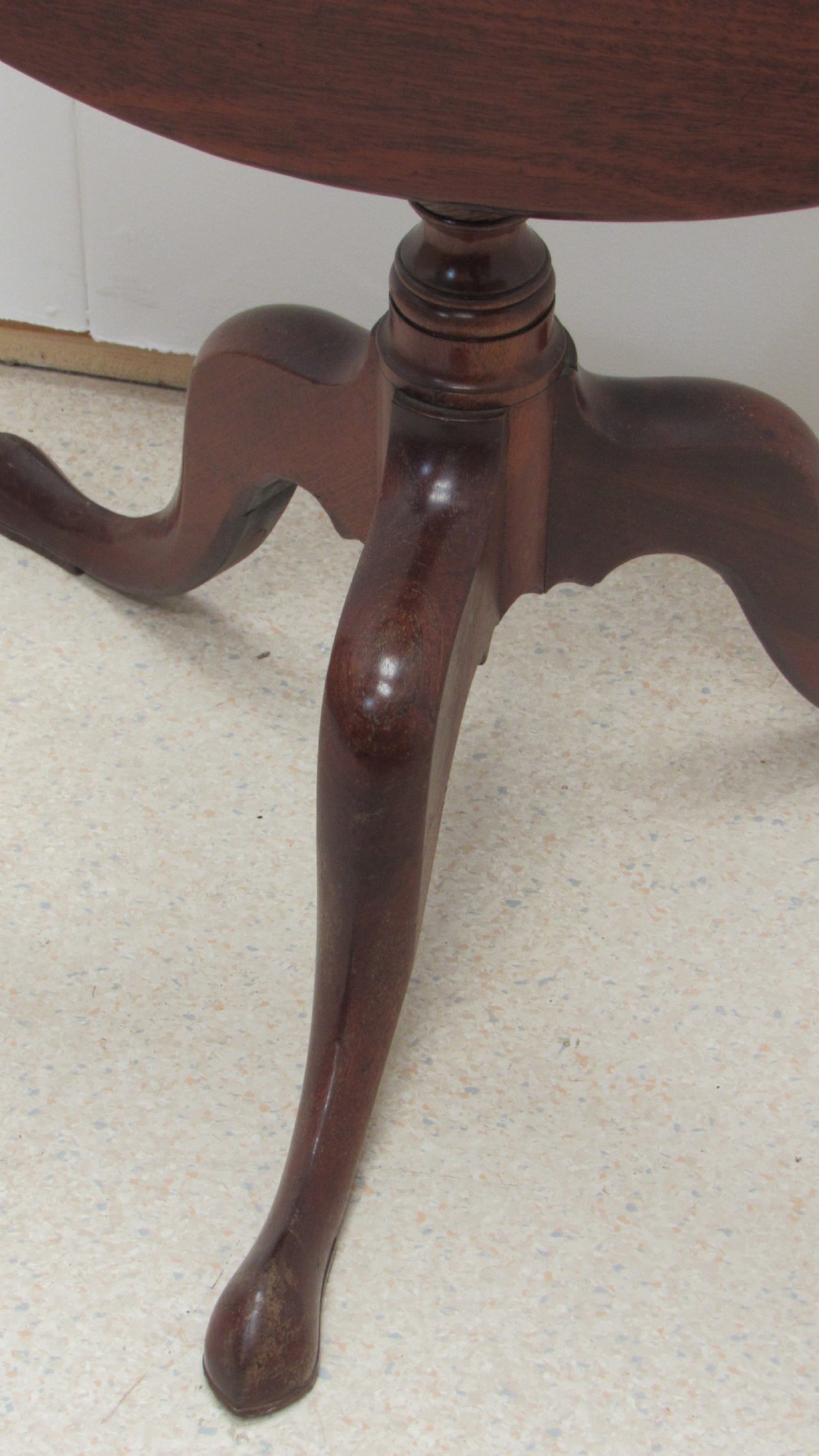 Georgian mahogany tripod table View IV