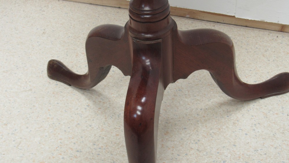 Georgian mahogany tripod table View VIII