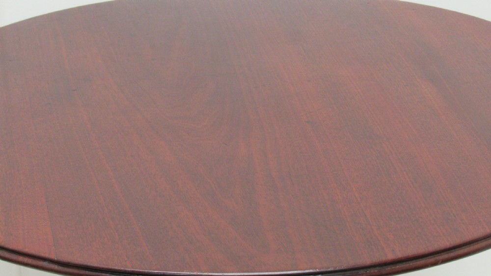 Georgian mahogany tripod table View XV