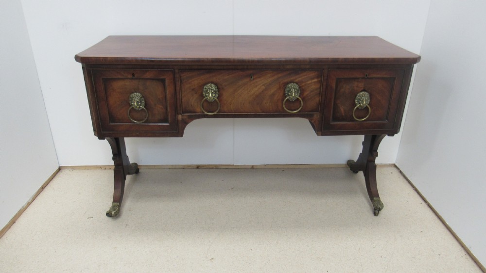 Mahogany  Regency sideboard  