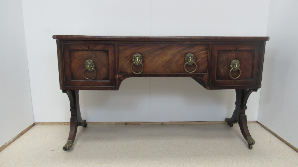 Mahogany  Regency sideboard   View II