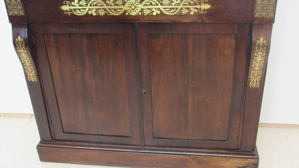 Rosewood regency side cabinet View XII