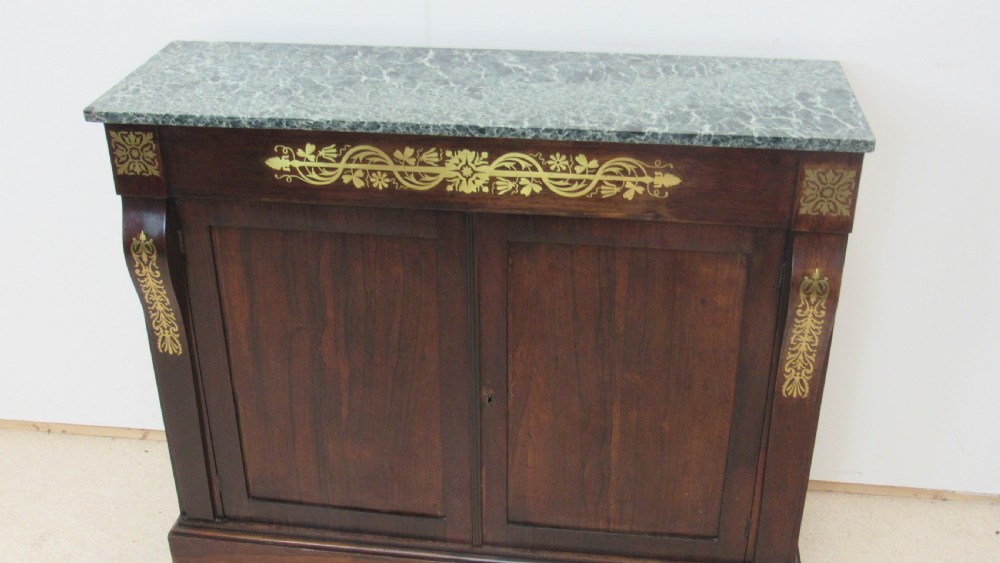 Rosewood regency side cabinet View XIII