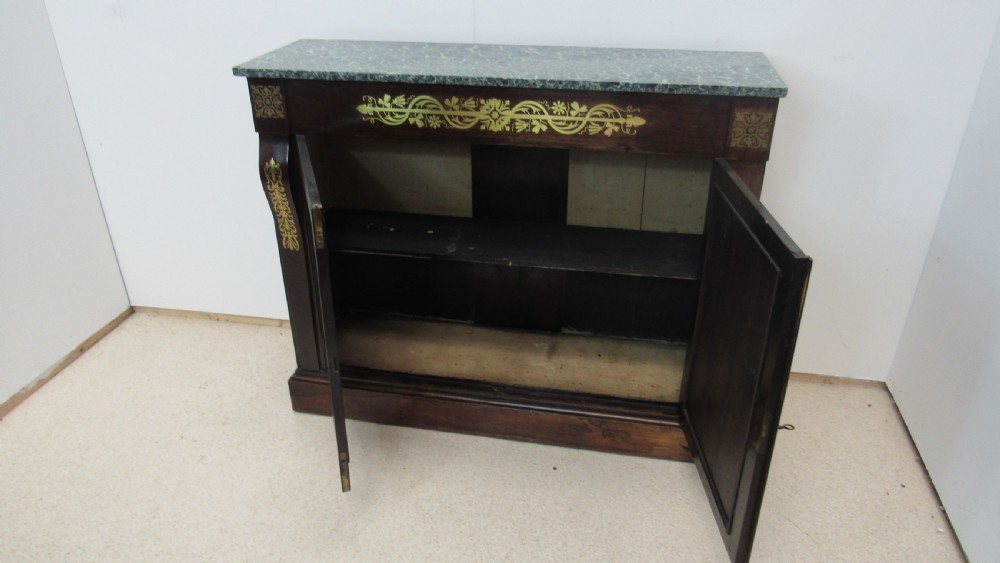 Rosewood regency side cabinet View XIX