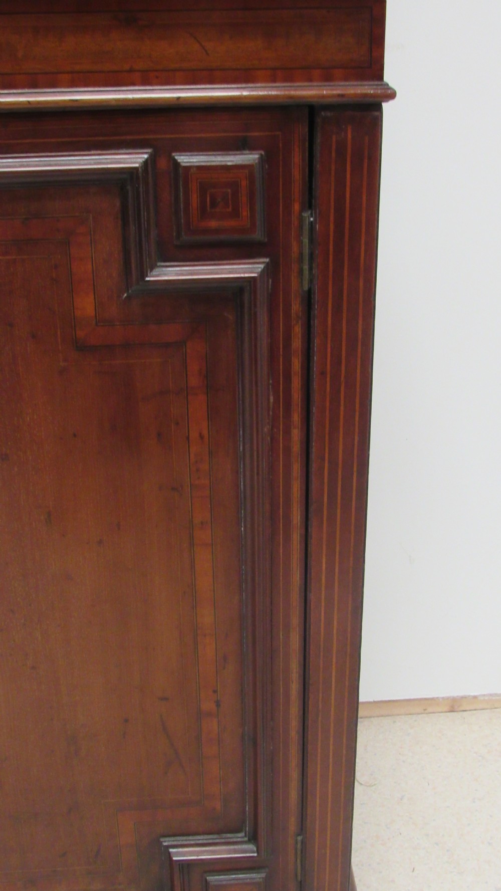 Superb 19thc library bookcase  View XVI