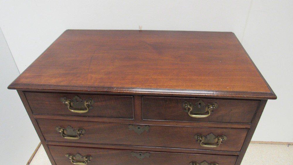 Small Georgian mahogany chest View II