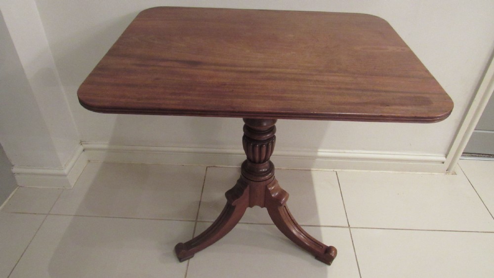 George 1V mahogany table  View II