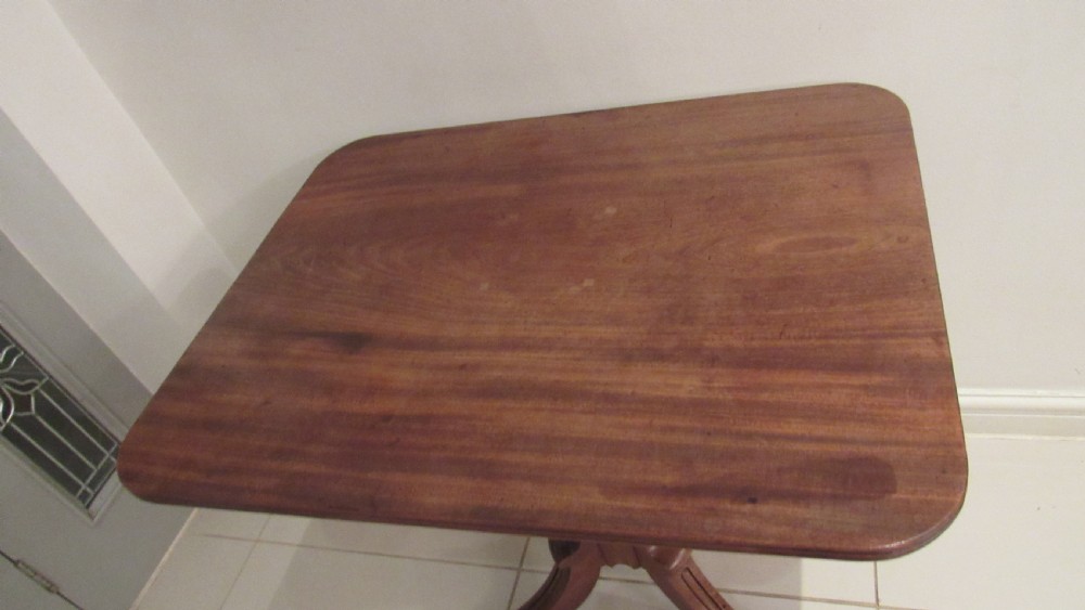 George 1V mahogany table  View III