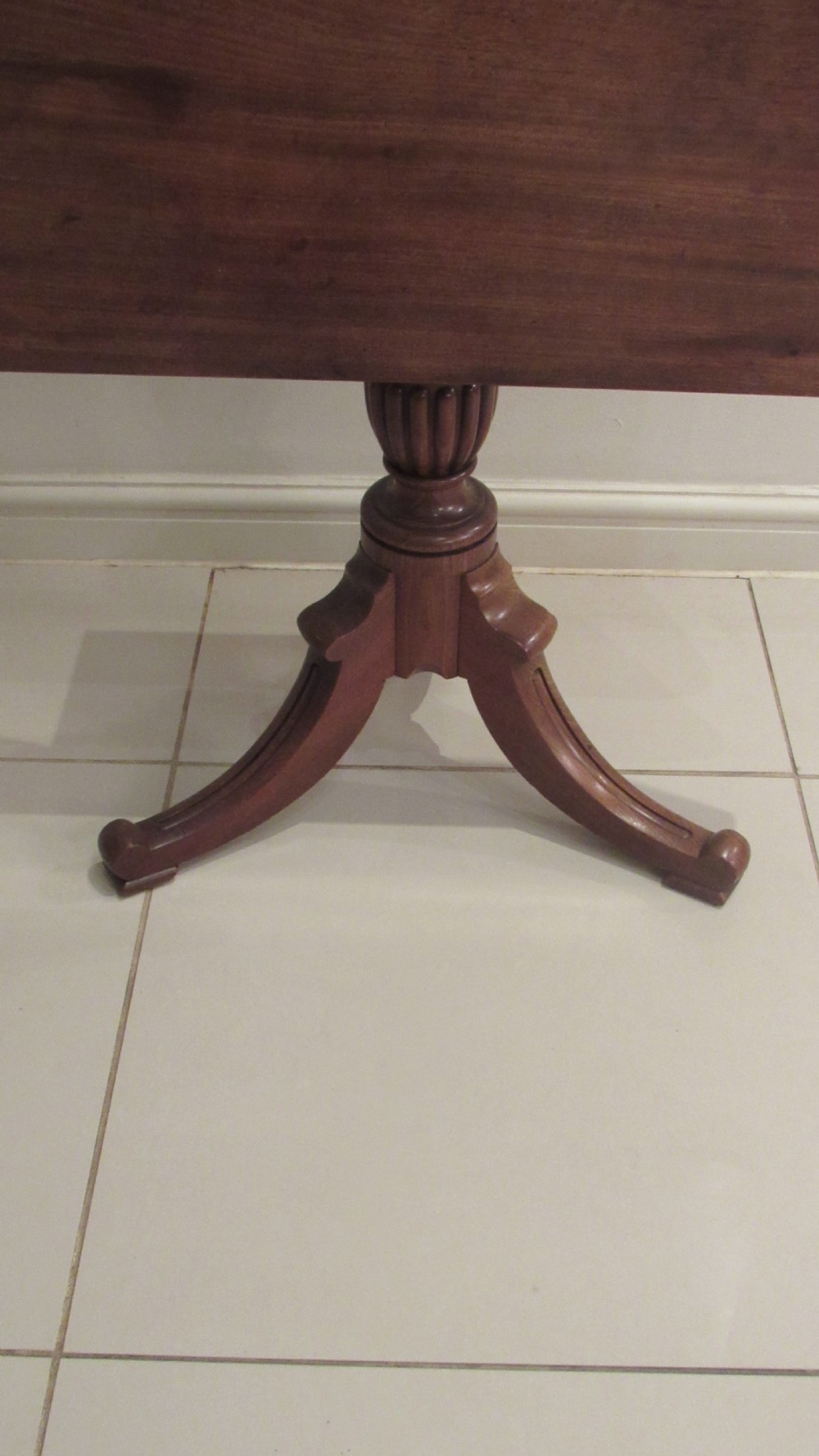 George 1V mahogany table  View X
