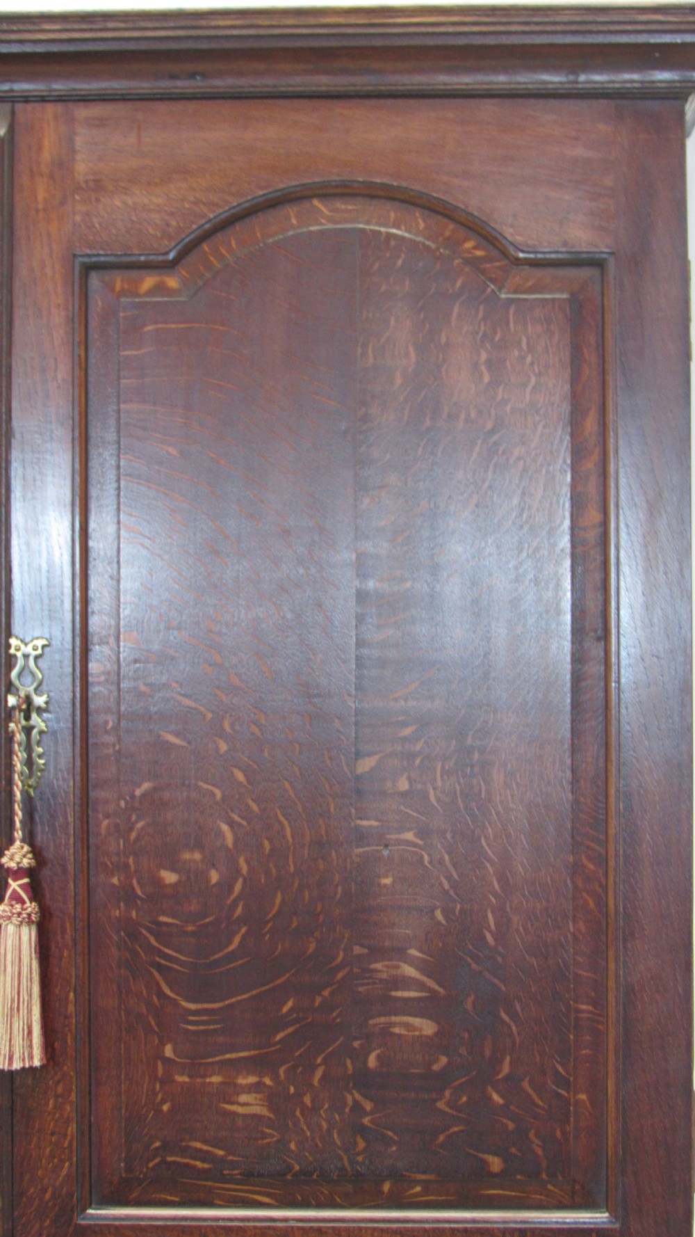 Lovely 18th century oak bureau  bookcase View XII