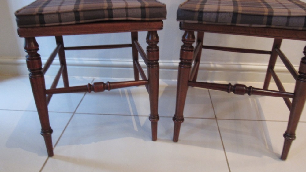 Superb pair of inlaid chairs View VI