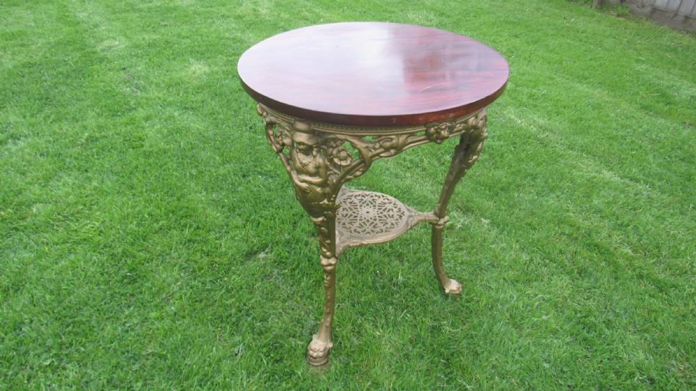 19th c garden table
