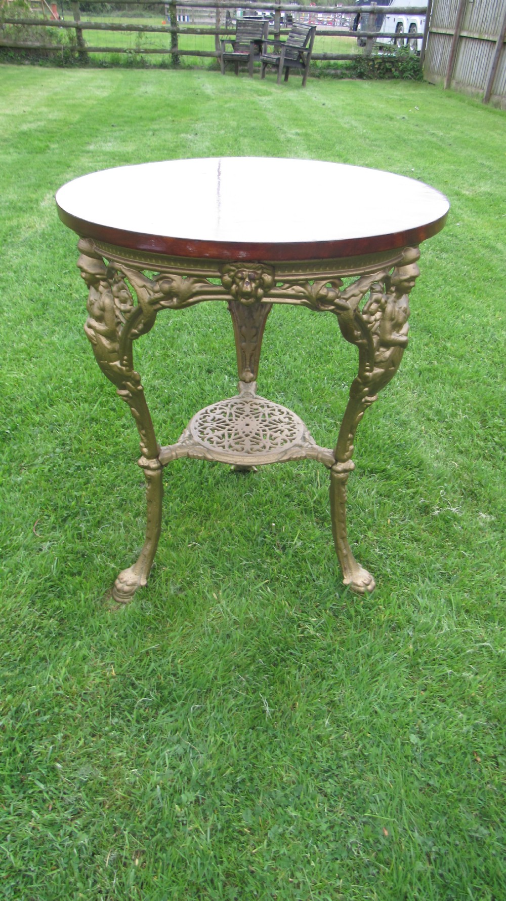 19th c garden table View III