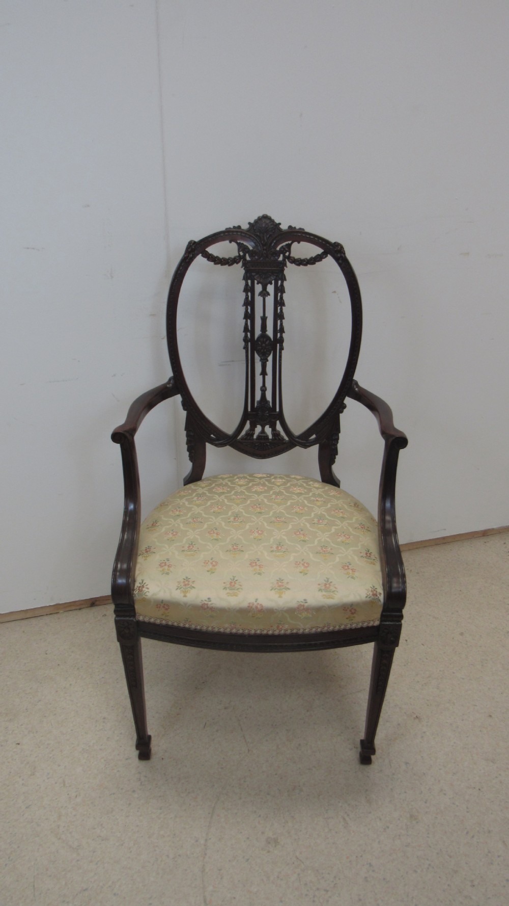 A superb quality office arm chair
