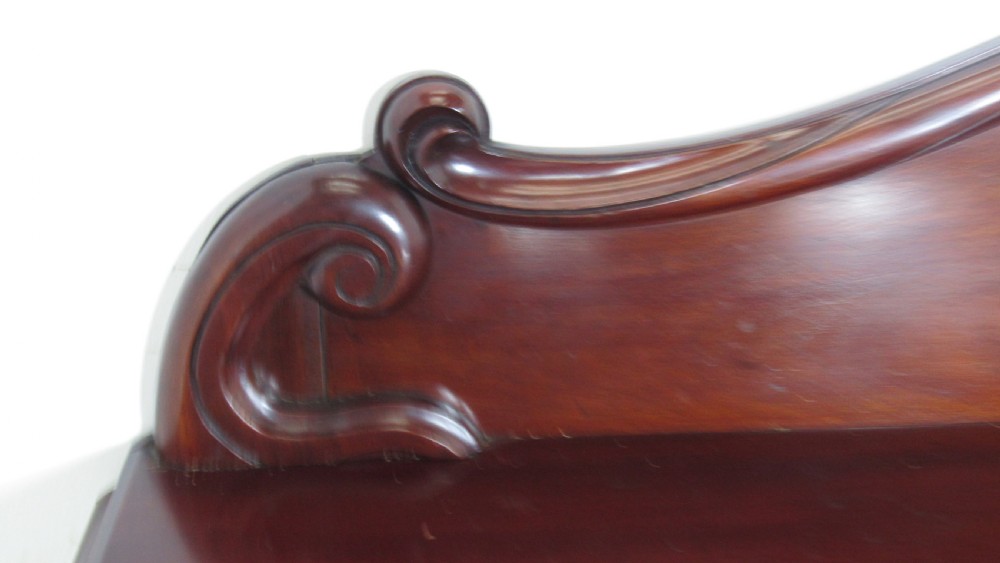 A wonderful mahogany console side table  View VI