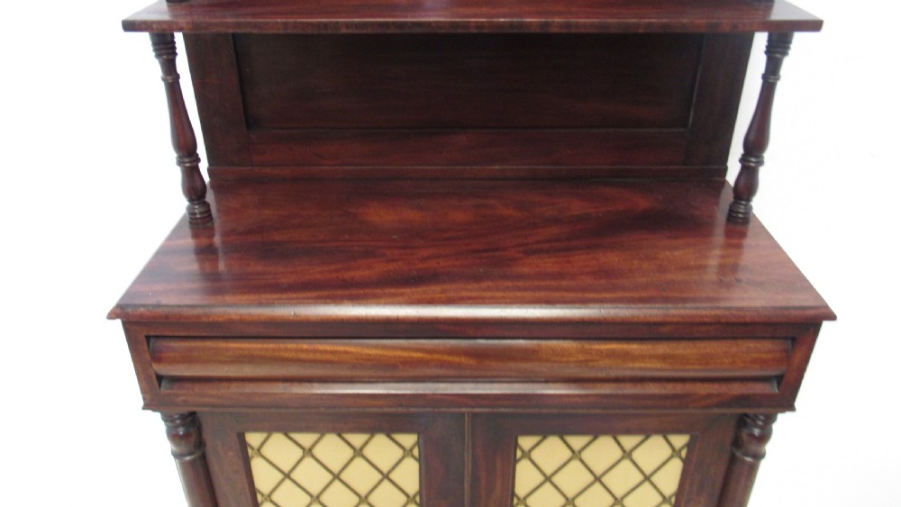 A lovely small mahogany side cabinet View IV