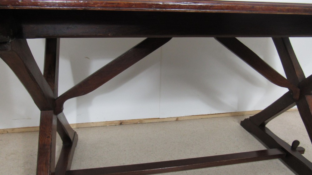 Wonderful arts and crafts refectory  table  View V