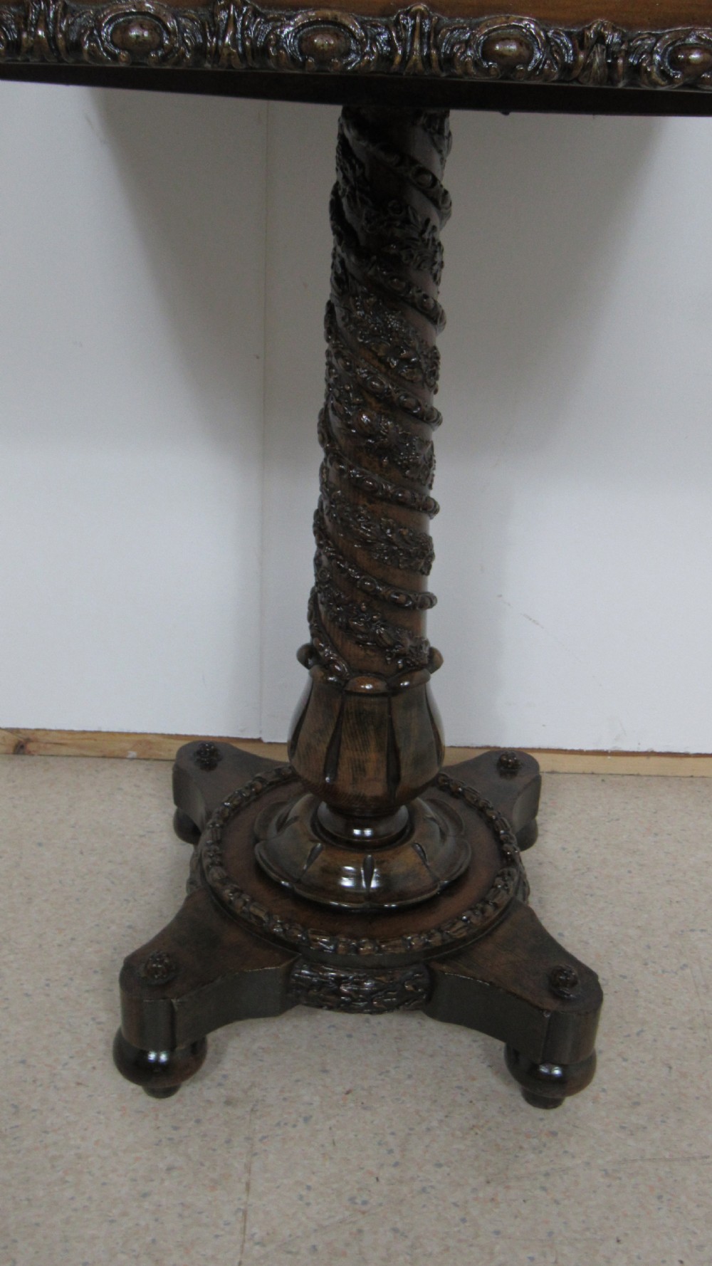 Superb William IV side table  View IV