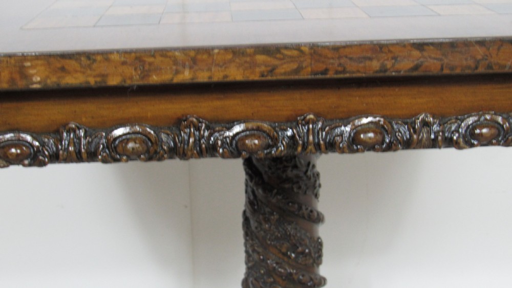 Superb William IV side table  View VII