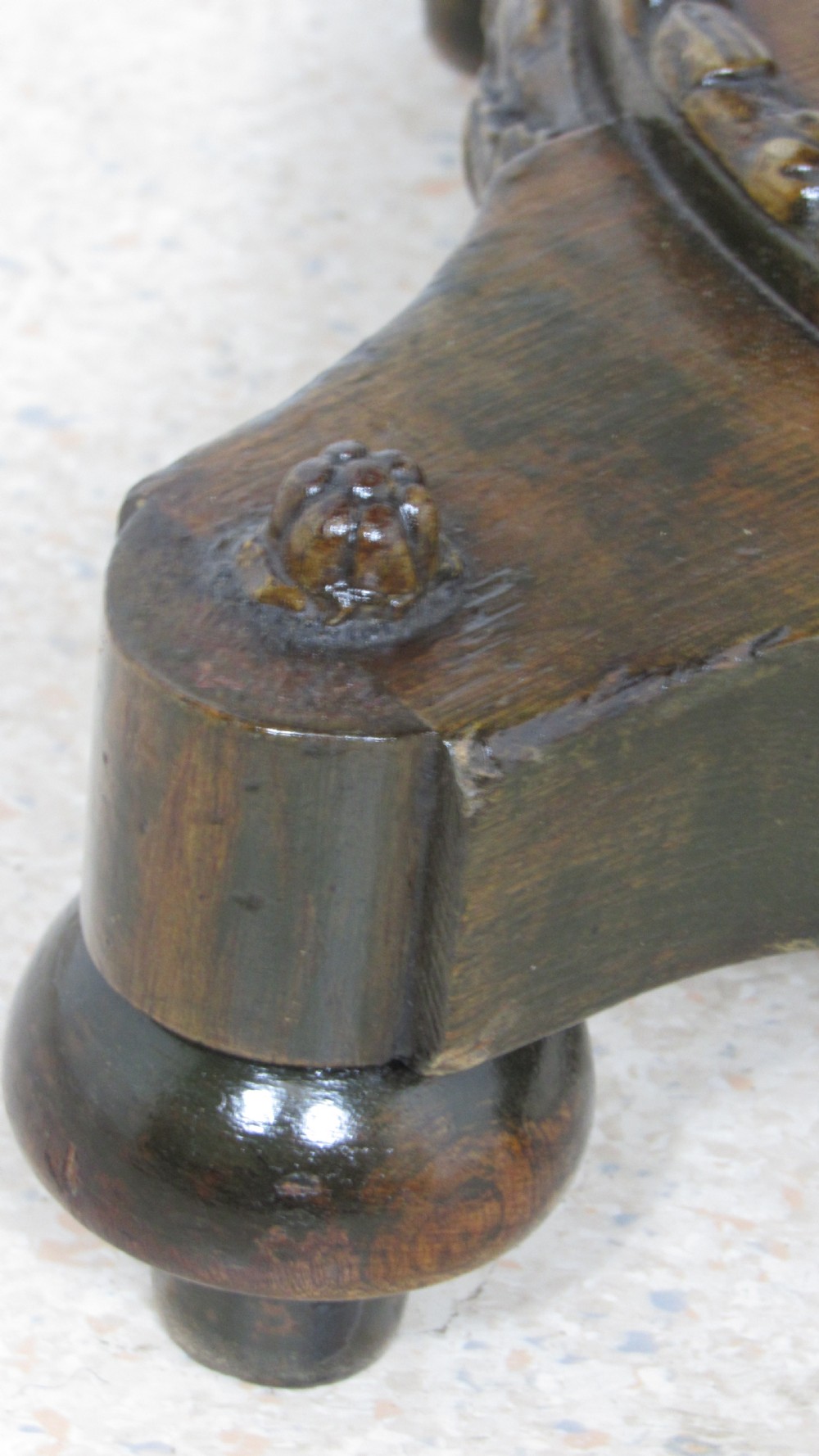 Superb William IV side table  View IX