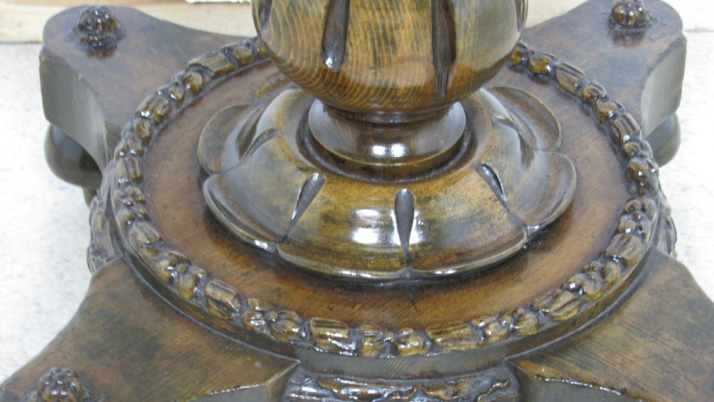 Superb William IV side table  View XI
