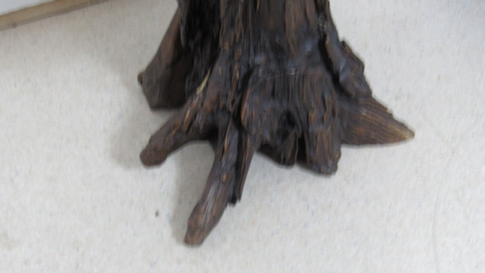 Unusual and rare pair of tree occasional tables View VII