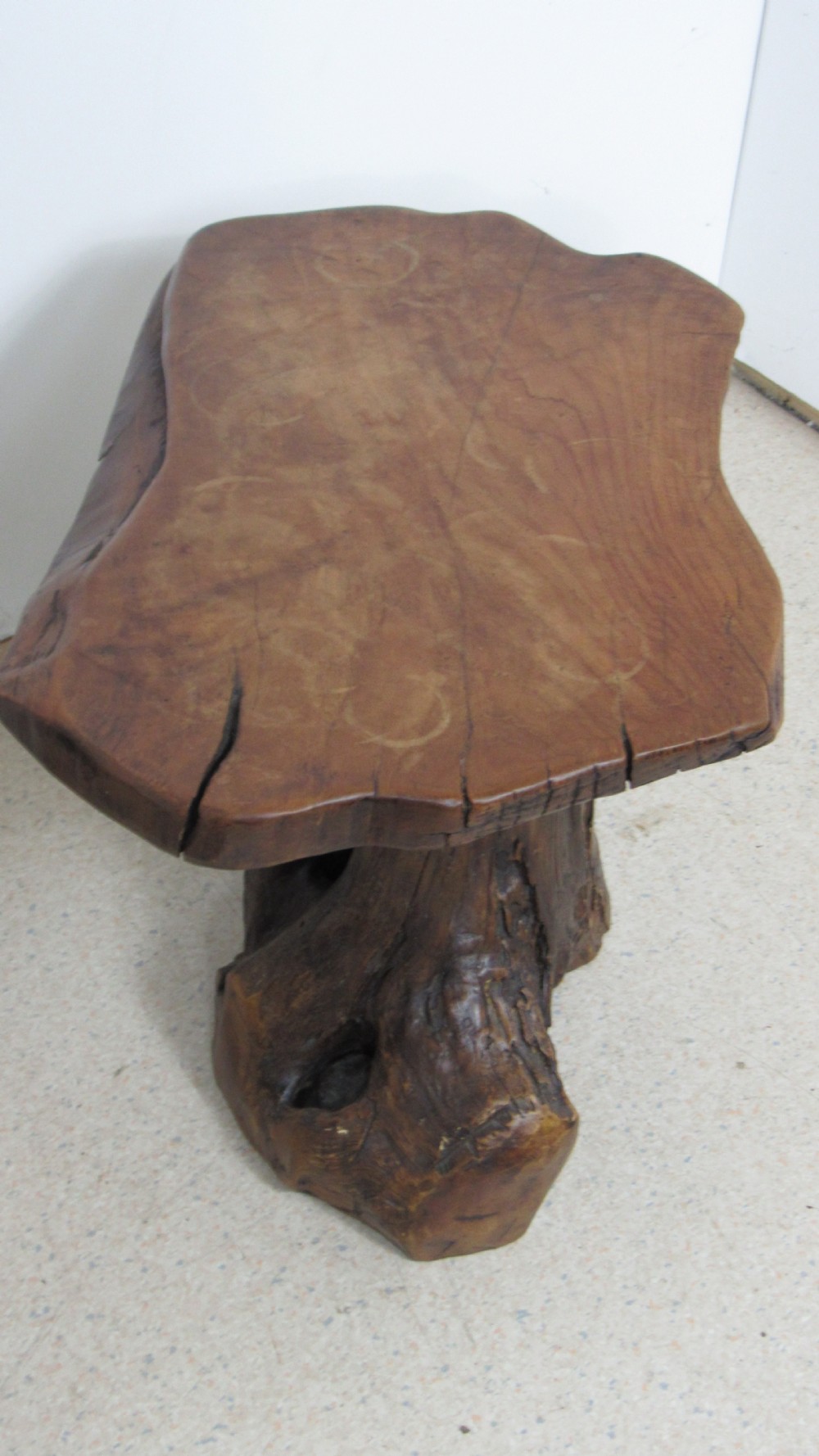 Unusual and rare pair of tree occasional tables View XI