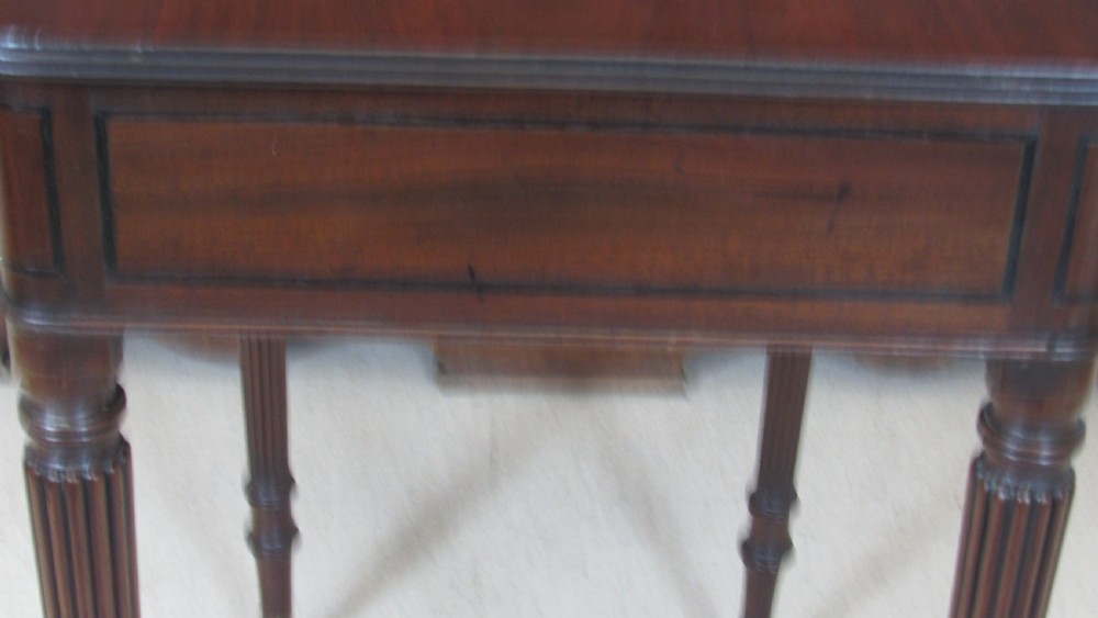 Gillows  mahogany table  View XVI