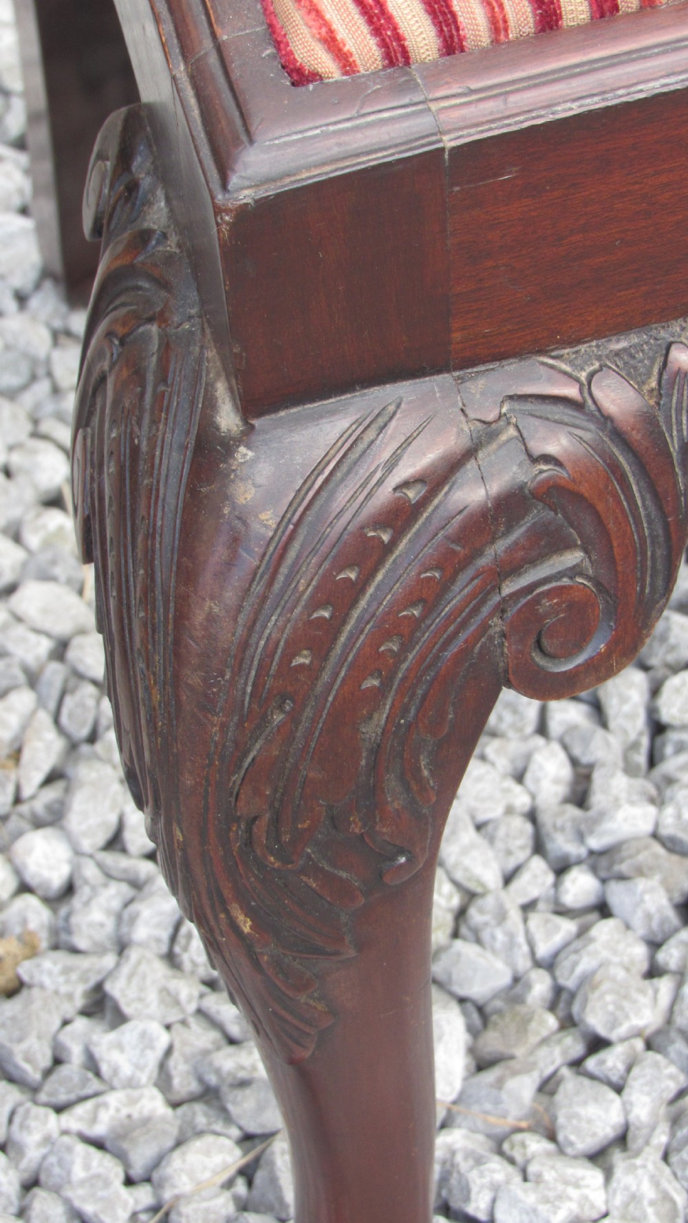 A wonderful set of 8 Chippendale dining chairs View VI
