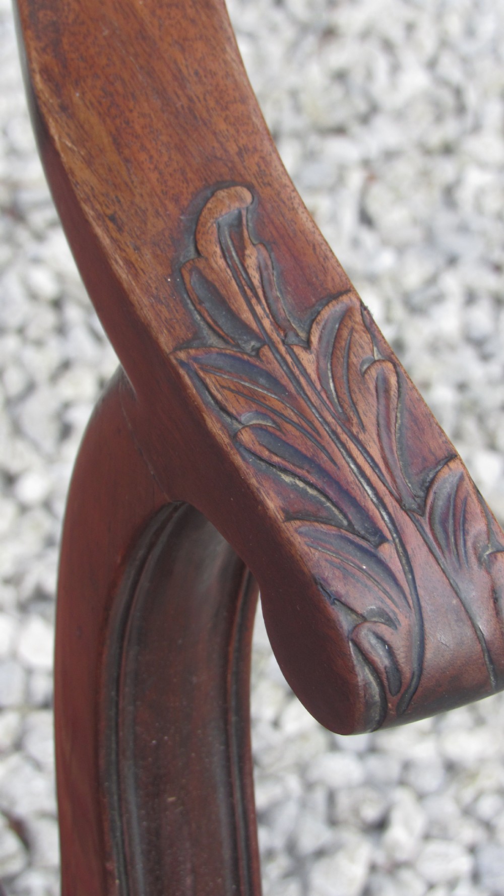 A wonderful set of 8 Chippendale dining chairs View IX
